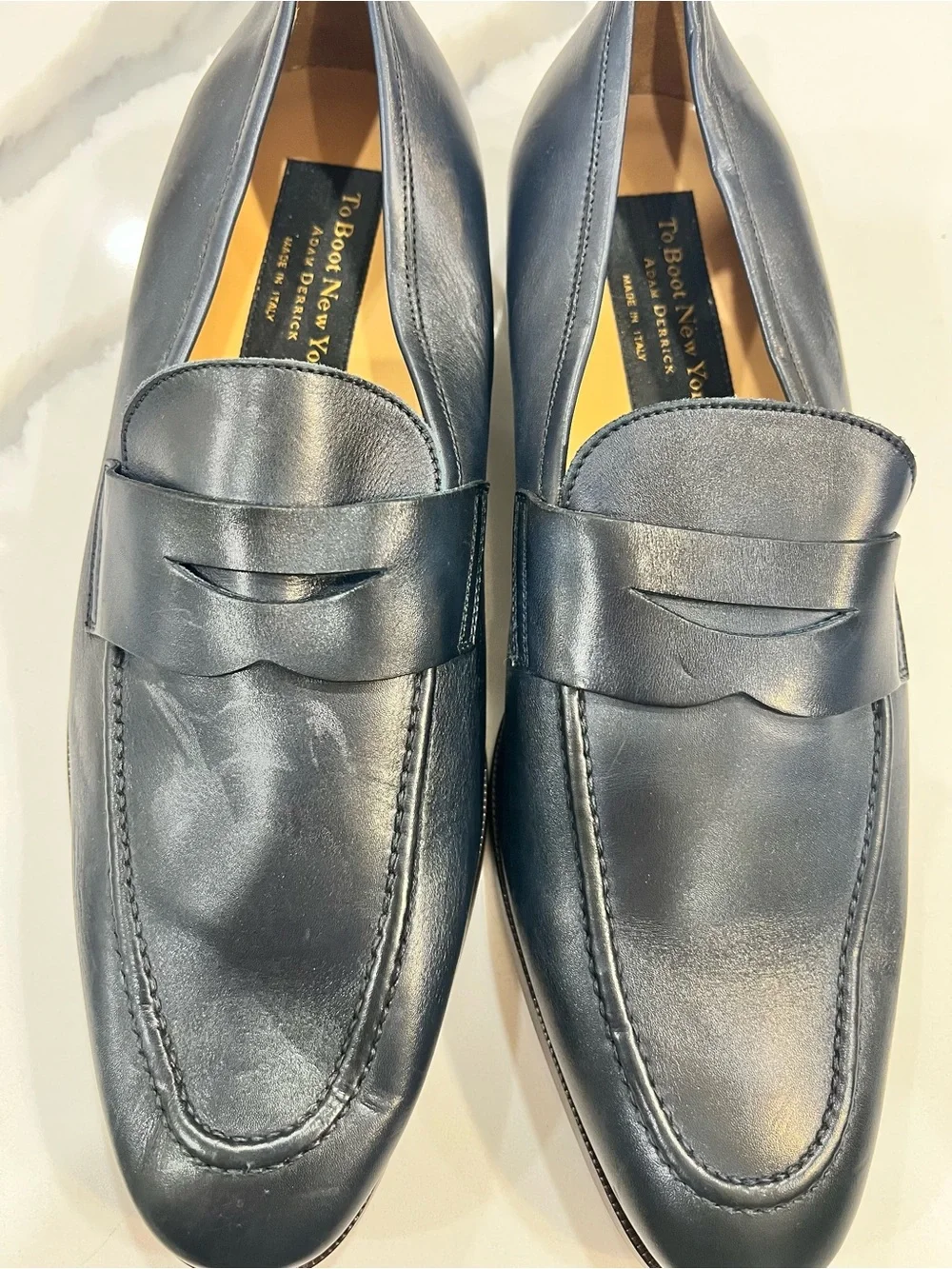 🚨PRICED TO SELL🚨 To Boot NY Navy Loafers 9